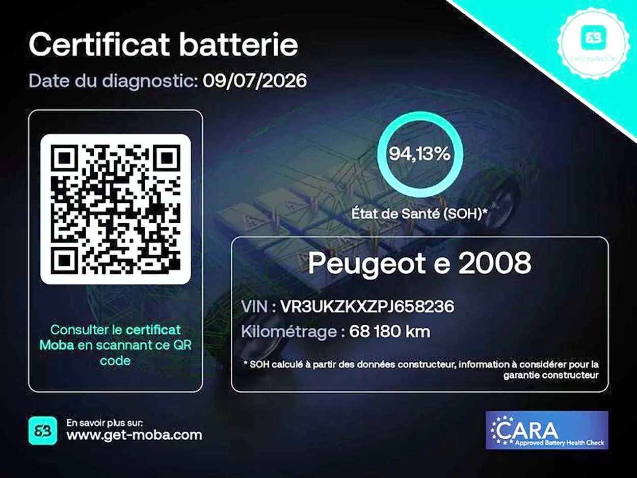 Peugeot e-2008 ACTIVE PACK 50 KWH BVA - foto 6