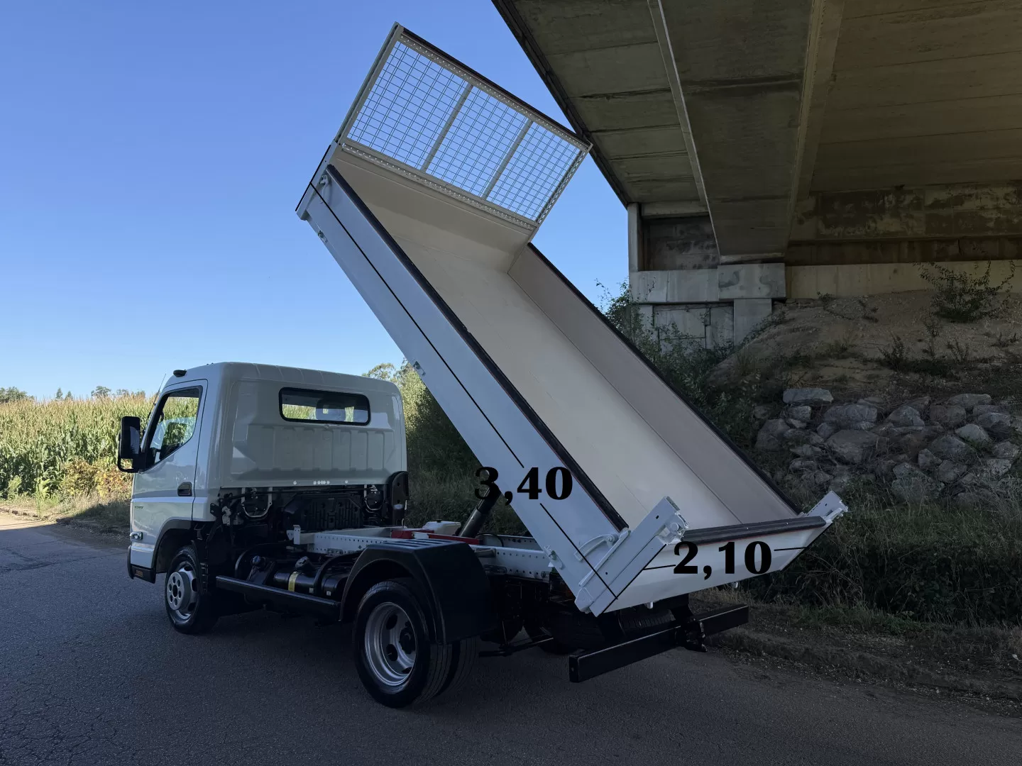 Mitsubishi  FUSO CANTER 3C13  BASCULANTE AC ABS - foto 3