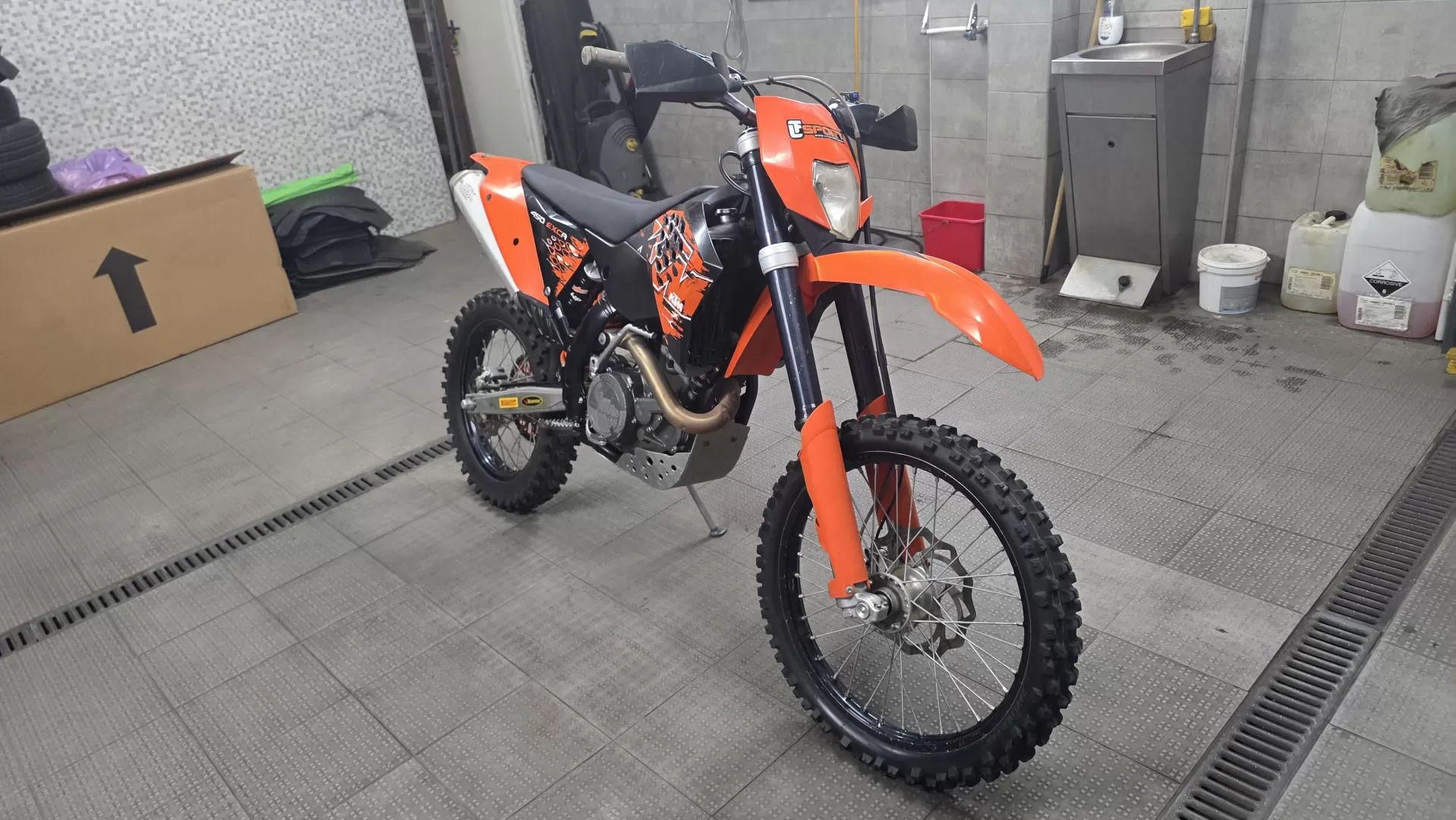 KTM 450 EXC-R Arranque Elétrico Mousses - foto 3