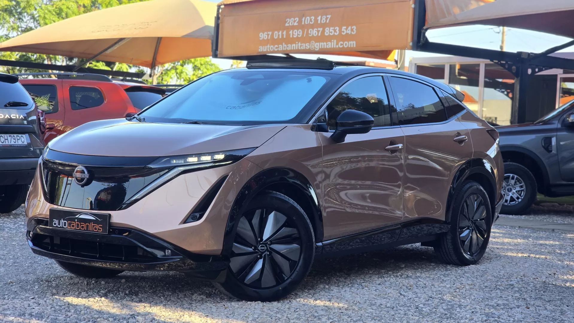 Nissan Ariya 63 kWh Advance Carr. 22kW + Teto Panorâmico