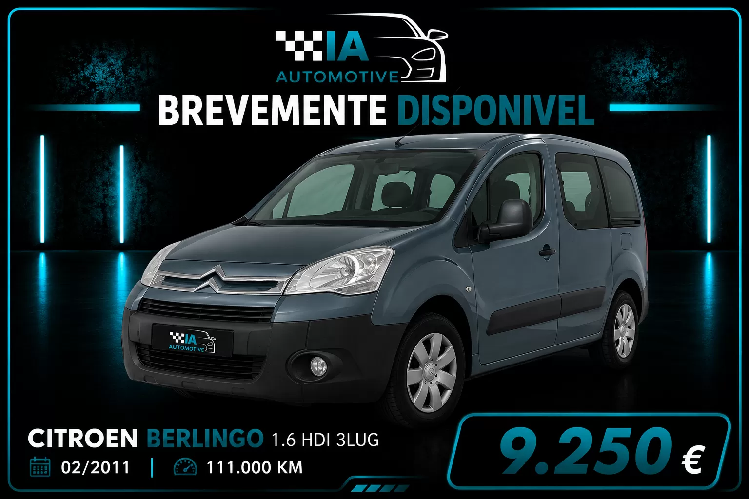 Citroën  BERLINGO 1.6 HDI 3lug
