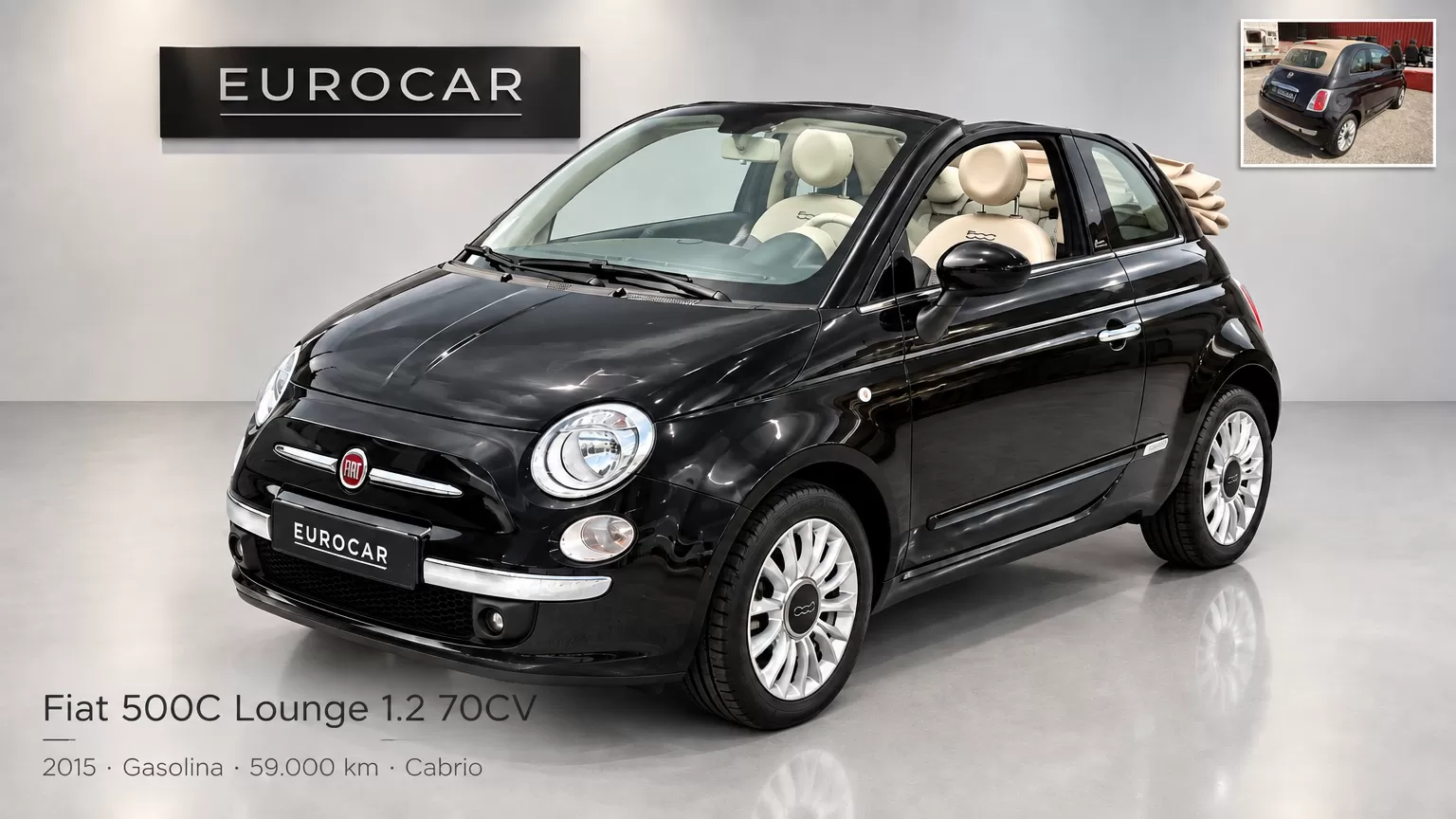 Fiat 500C 1.2 Lounge