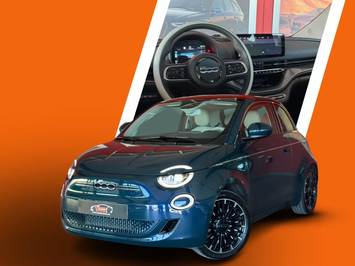 Fiat 500e 42kWh la Prima (by Bocelli)