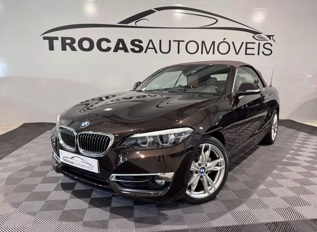 BMW 218 i Cabrio Line Luxury Auto - foto 2