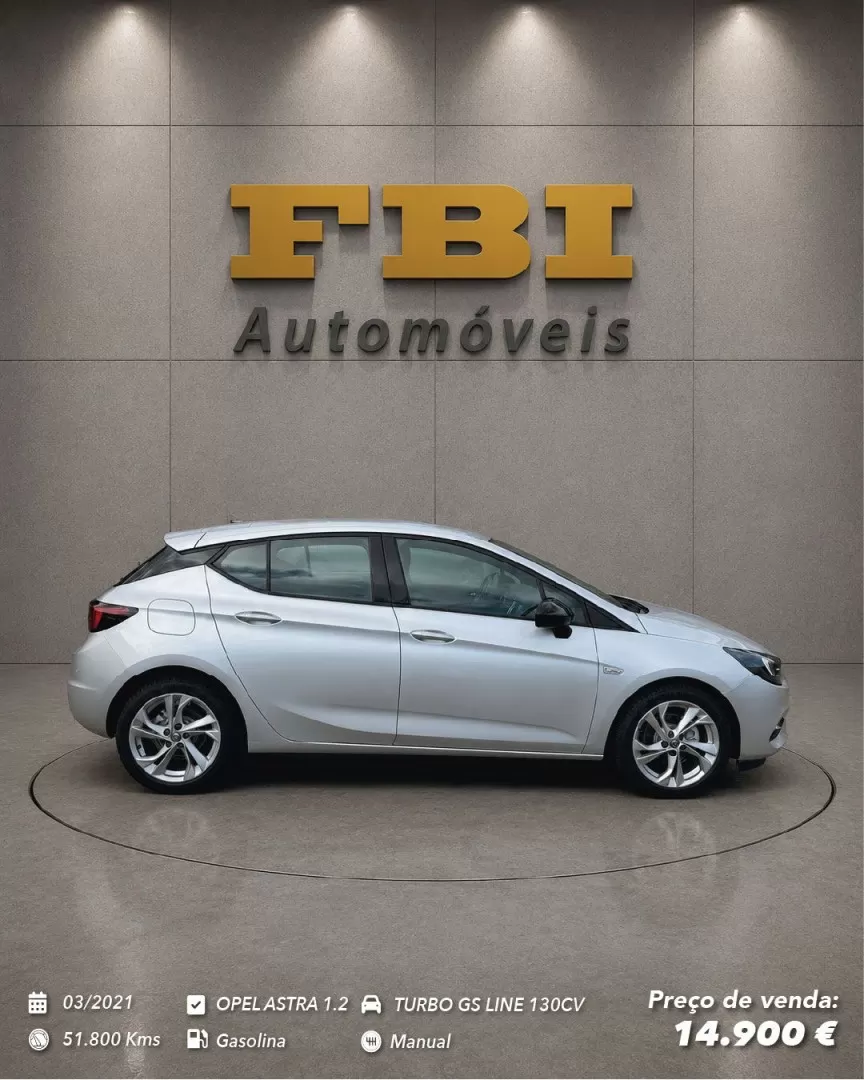 Opel Astra 1.2 TURBO GS LINE 130CV - foto 4