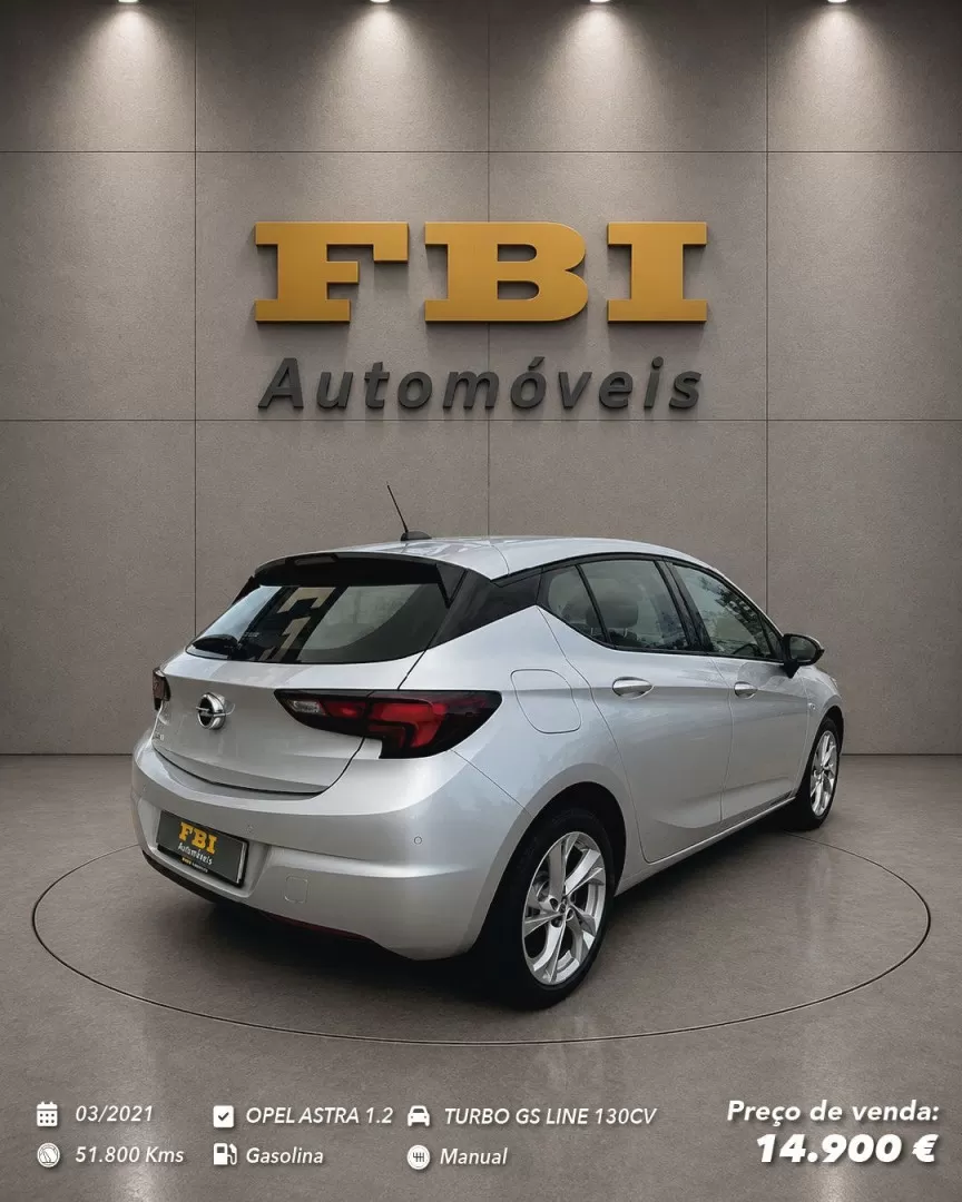 Opel Astra 1.2 TURBO GS LINE 130CV - foto 5