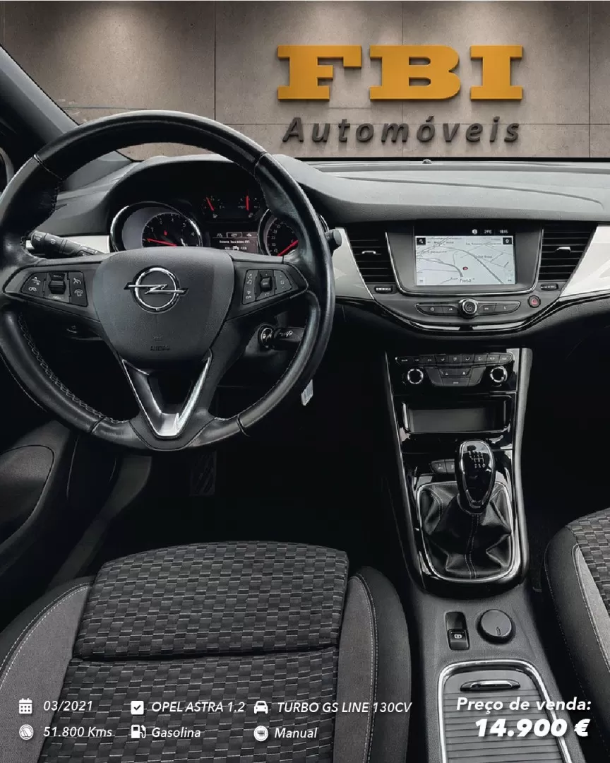 Opel Astra 1.2 TURBO GS LINE 130CV - foto 7