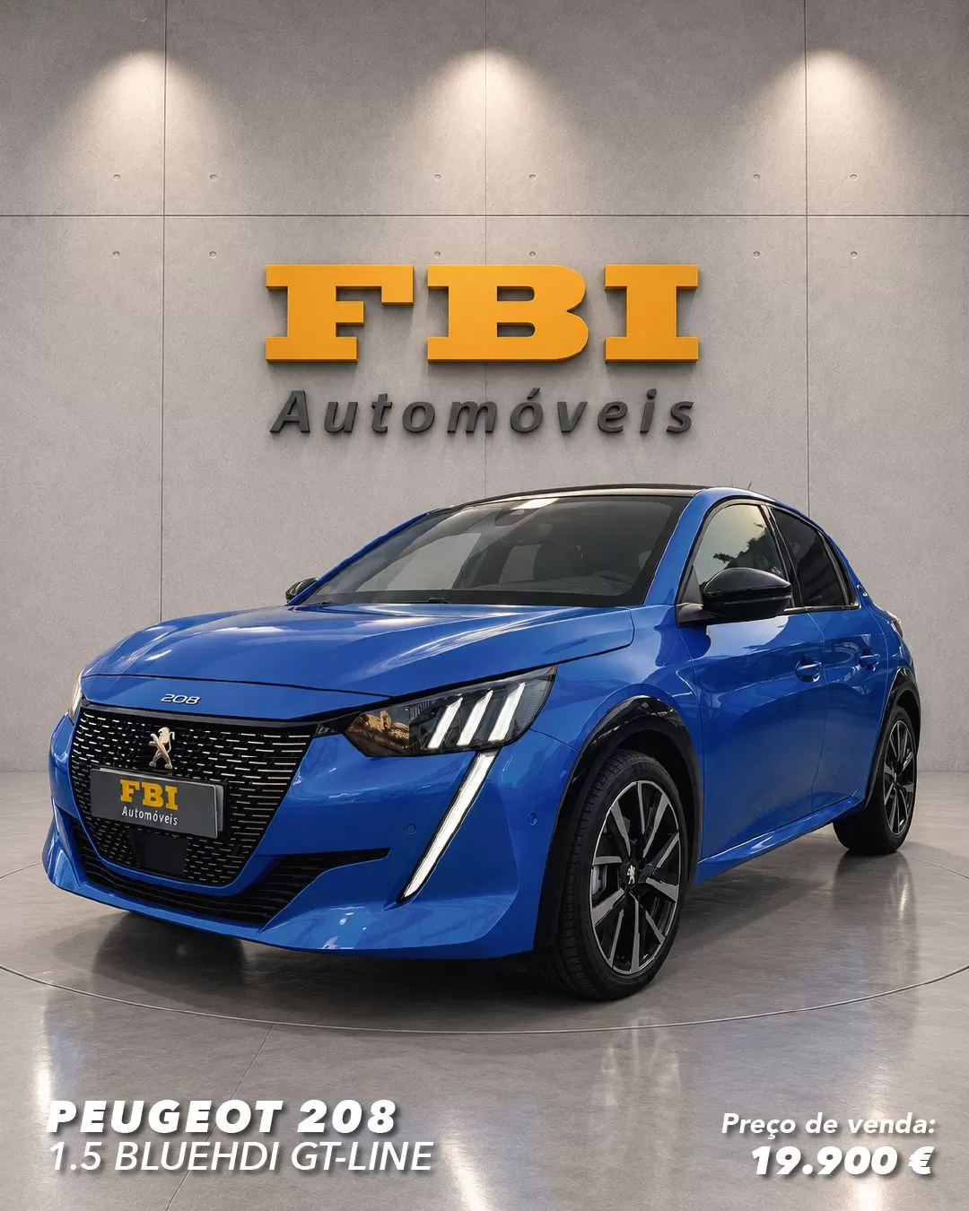 Peugeot 208 1.5HDI BLUEHDI GT-LINE