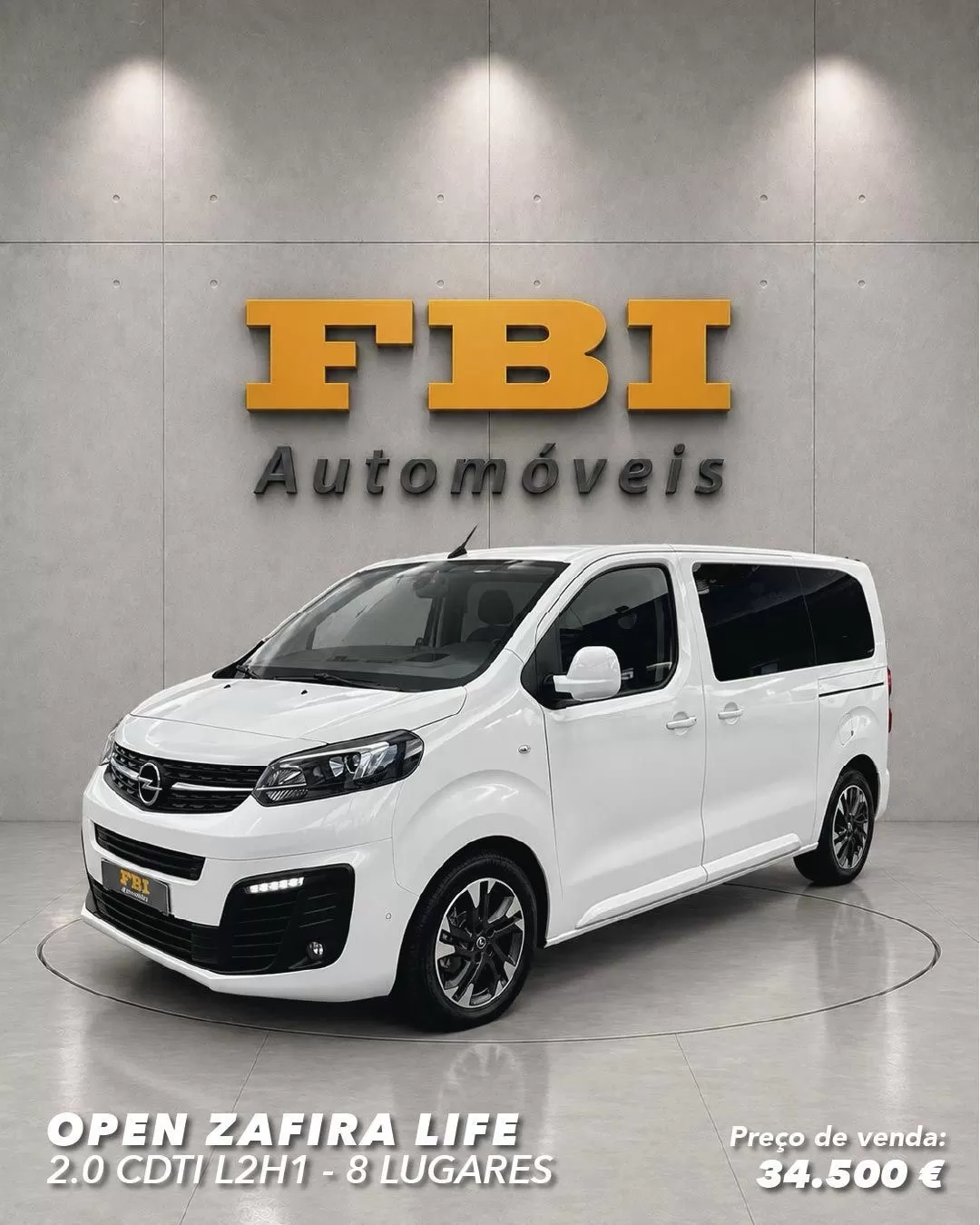 Opel  OPEL ZAFIRA LIFE 2.0 CDTI L2H1- 8 LUGARES