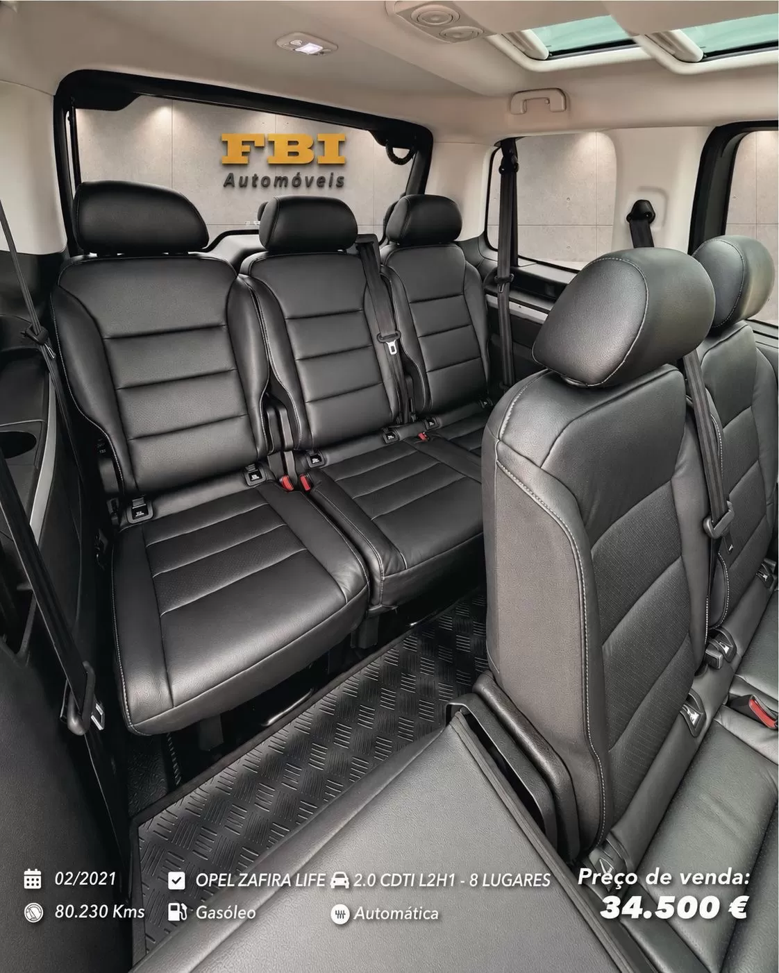 Opel  OPEL ZAFIRA LIFE 2.0 CDTI L2H1- 8 LUGARES - foto 2