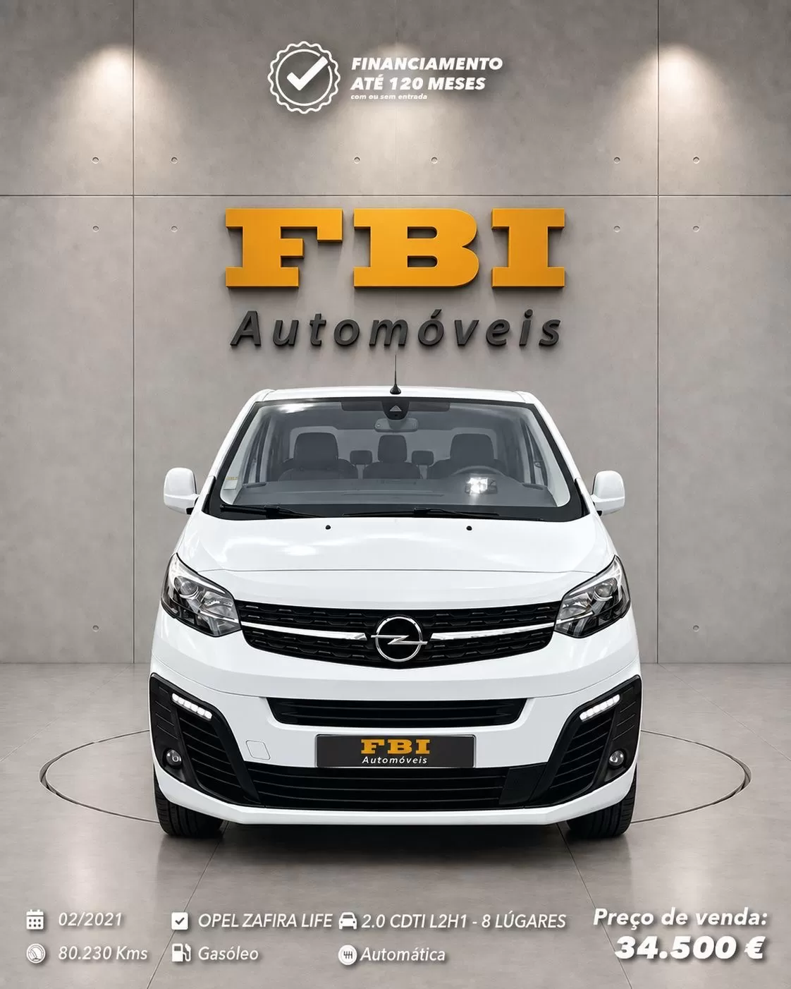 Opel  OPEL ZAFIRA LIFE 2.0 CDTI L2H1- 8 LUGARES - foto 6