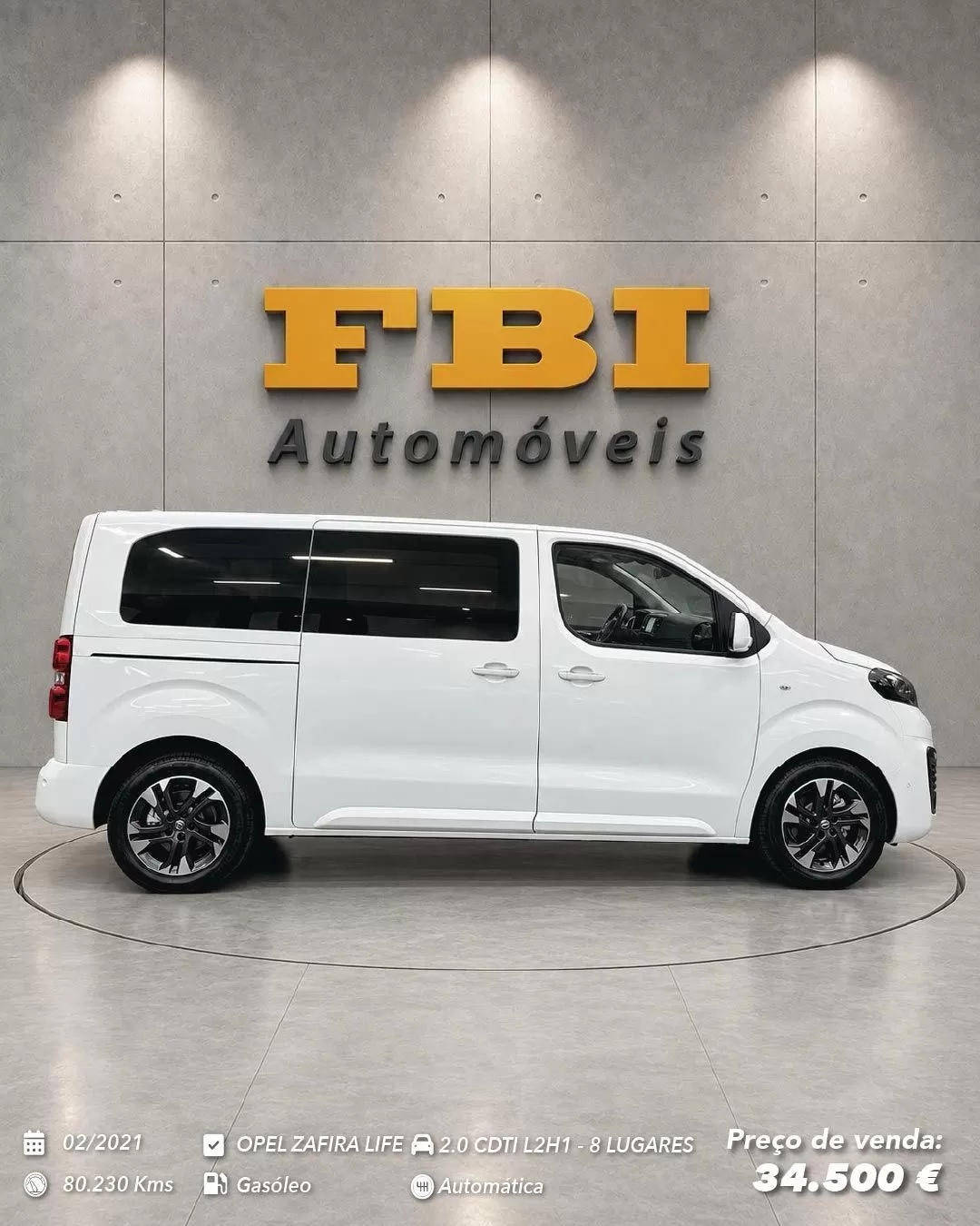 Opel  OPEL ZAFIRA LIFE 2.0 CDTI L2H1- 8 LUGARES - foto 7