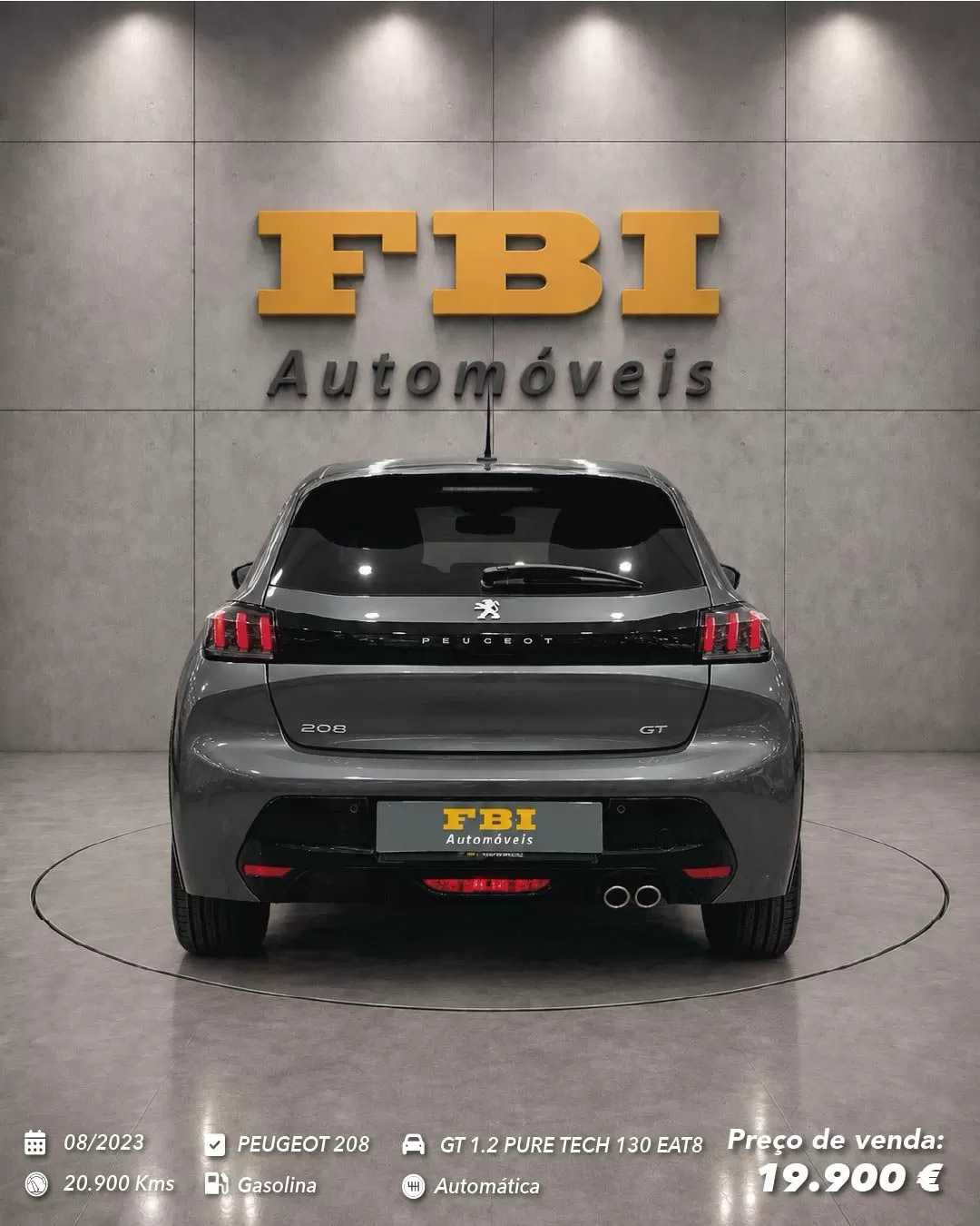 Peugeot 208 GT 1.2 PureTech 130 EAT8 - foto 5