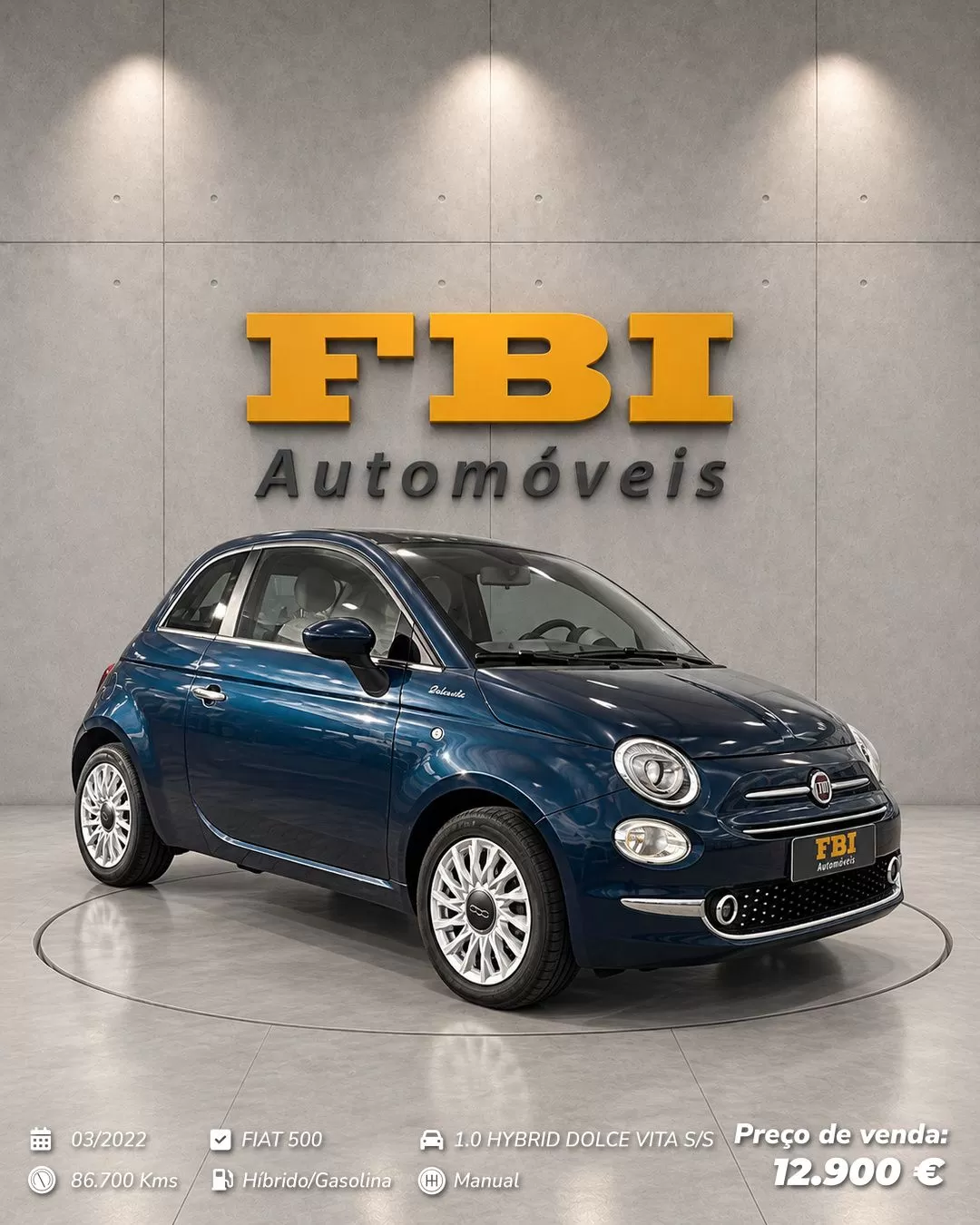 Fiat 500 1.0 HYBRID DOLCE VITA S/S - foto 5