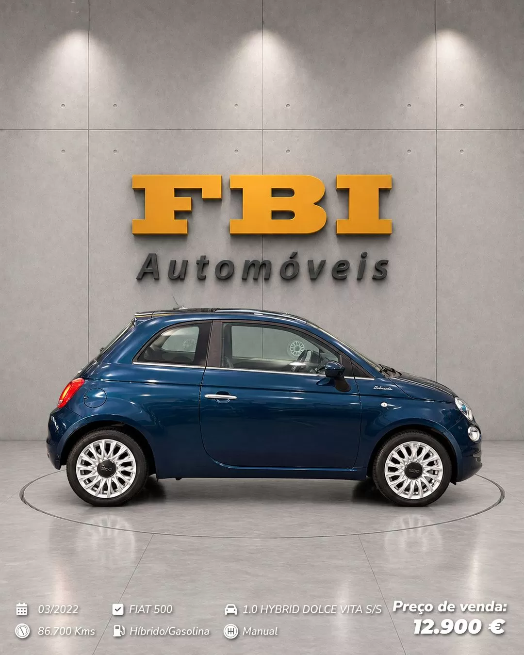 Fiat 500 1.0 HYBRID DOLCE VITA S/S - foto 6