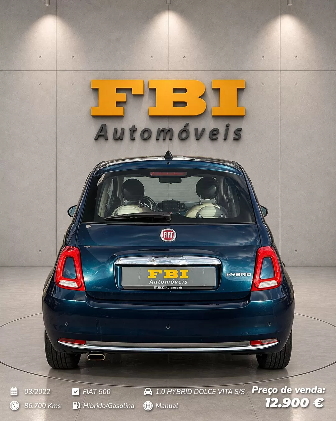 Fiat 500 1.0 HYBRID DOLCE VITA S/S - foto 7
