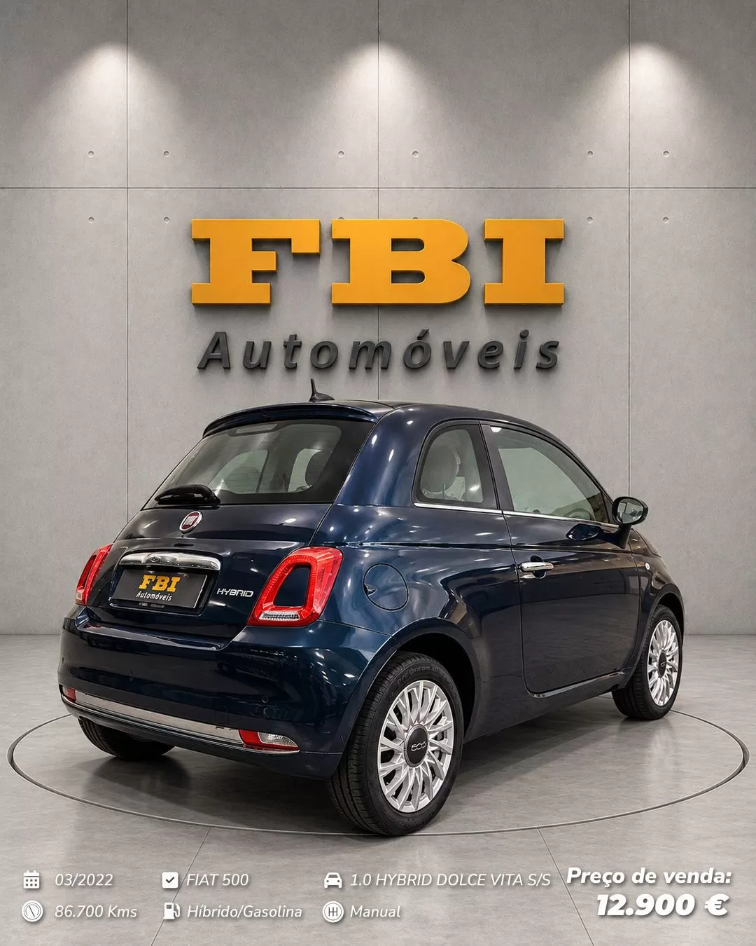 Fiat 500 1.0 HYBRID DOLCE VITA S/S - foto 8