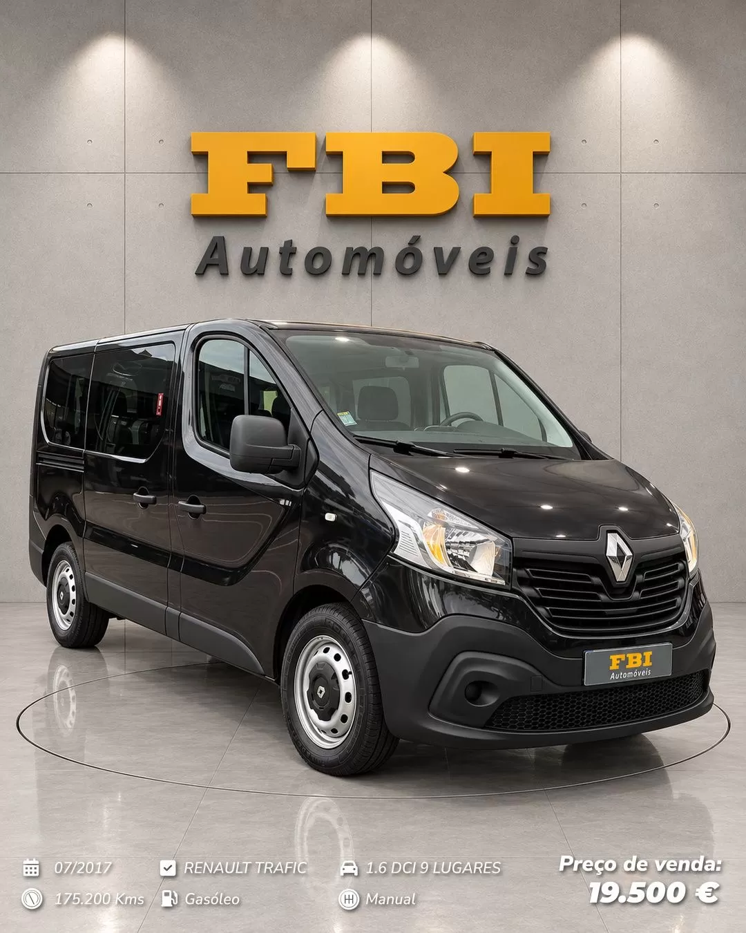 Renault 6 RENAULT TRAFIC 1.6 DCI - 9 LUGARES - foto 3