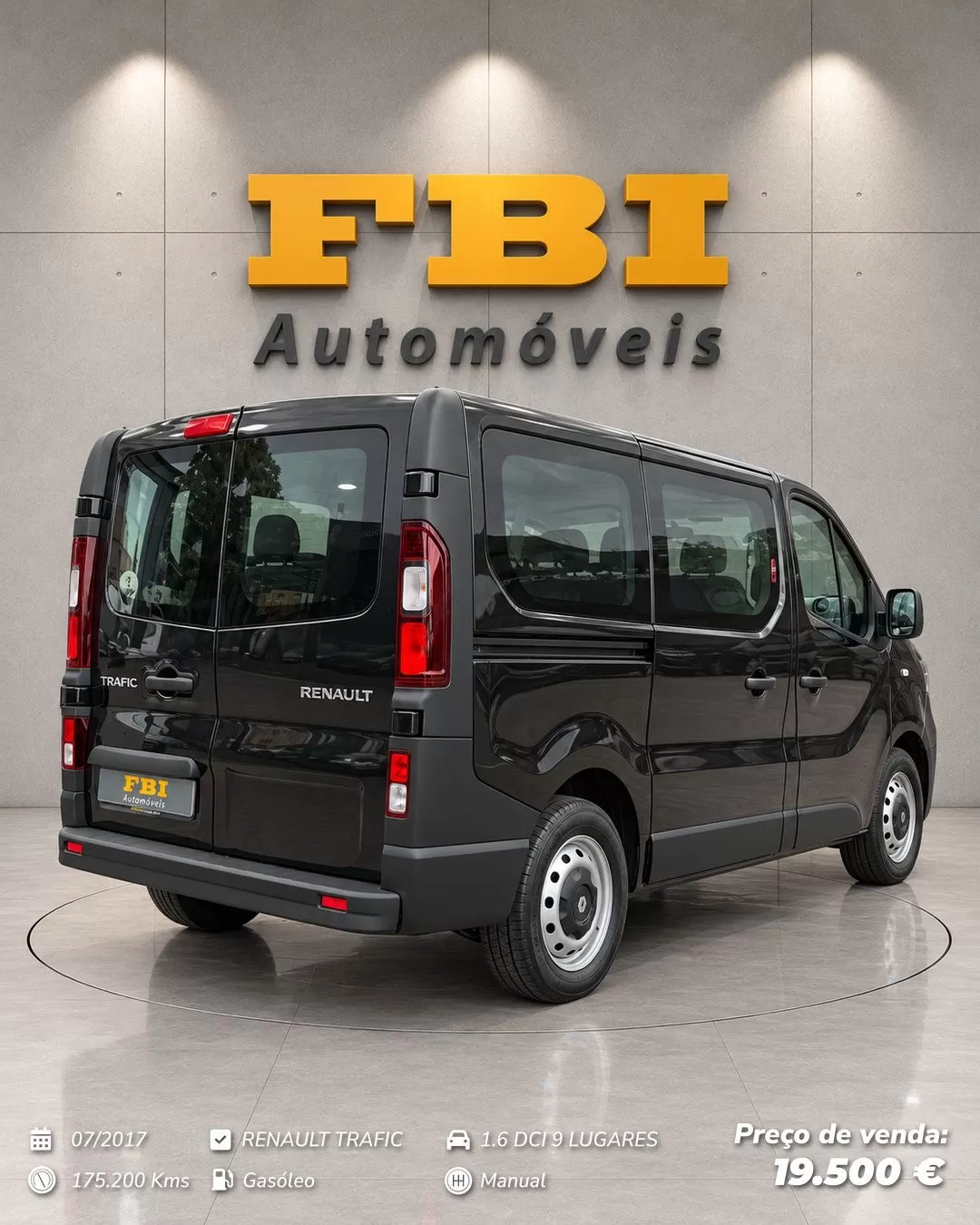 Renault 6 RENAULT TRAFIC 1.6 DCI - 9 LUGARES - foto 5