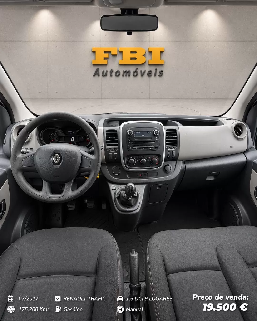 Renault 6 RENAULT TRAFIC 1.6 DCI - 9 LUGARES - foto 6