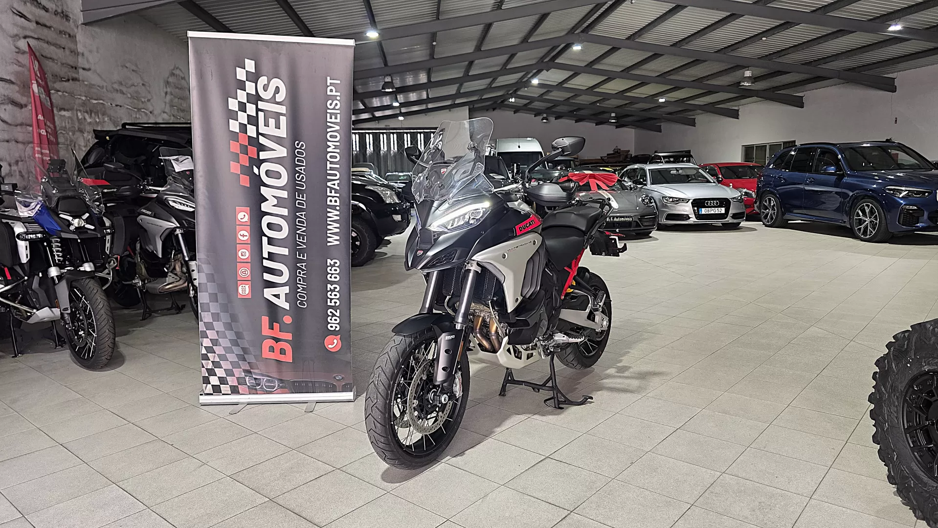 Ducati Multistrada V4 Rally Radar (Full Akrapovic)
